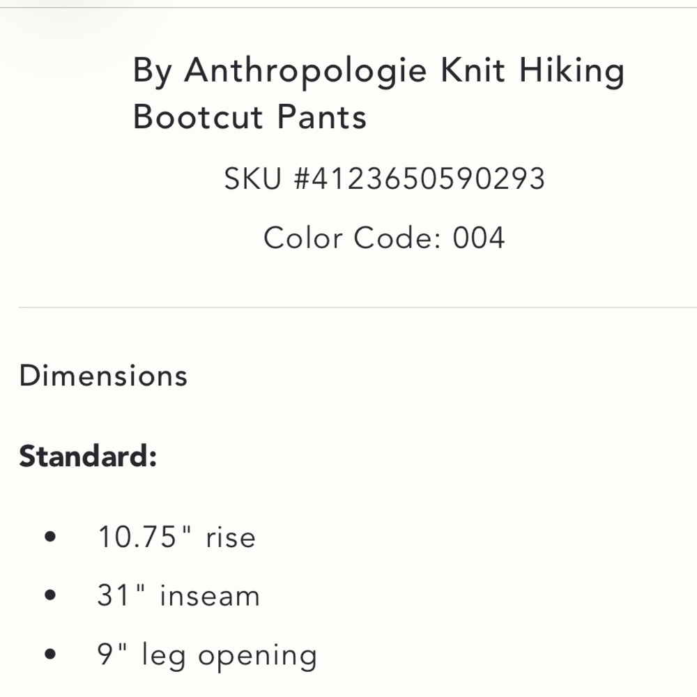 Anthropologie by Anthropologie Knit Hiking Bootcut Pant - Picture 6 of 12